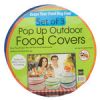 3 Pack Pop-Up Outdoor Food Protector Covers