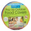 3 Pack Pop-Up Outdoor Food Protector Covers